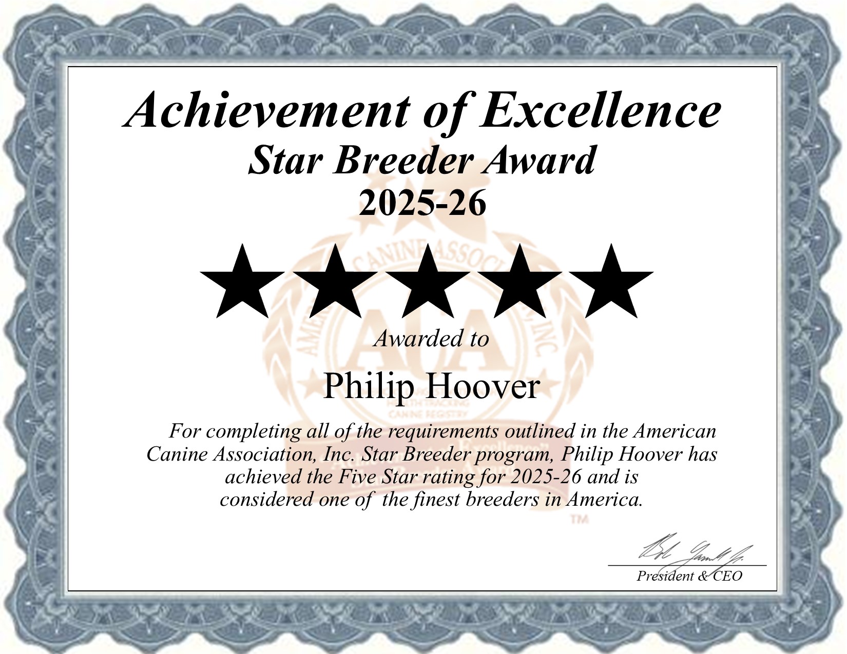 Philip, Hoover, dog, breeder, star, certificate, Philip-Hoover, Memphis, MO, Missouri, puppy, dog, kennels, mill, puppymill, usda, 5-star, aca, ica, registered, Yorkshire Terrier,  43-A-5673